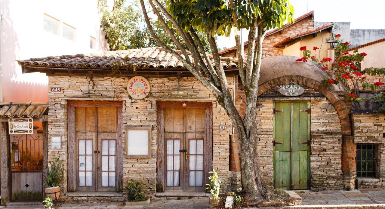 Chale De Pedra - Hospedaria Сан-Томе-дас-Летрас Экстерьер фото