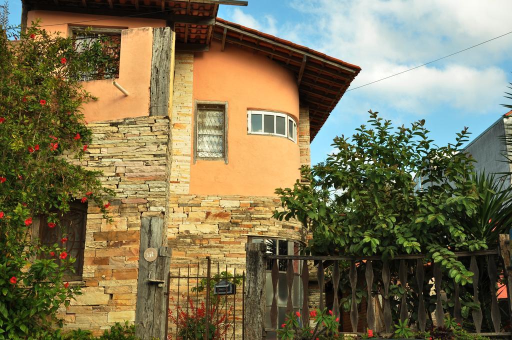 Chale De Pedra - Hospedaria Сан-Томе-дас-Летрас Экстерьер фото